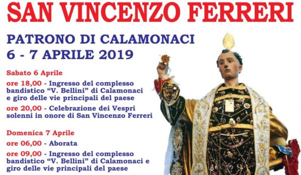 Festa San Vincenzo Ferreri Aprile 2019